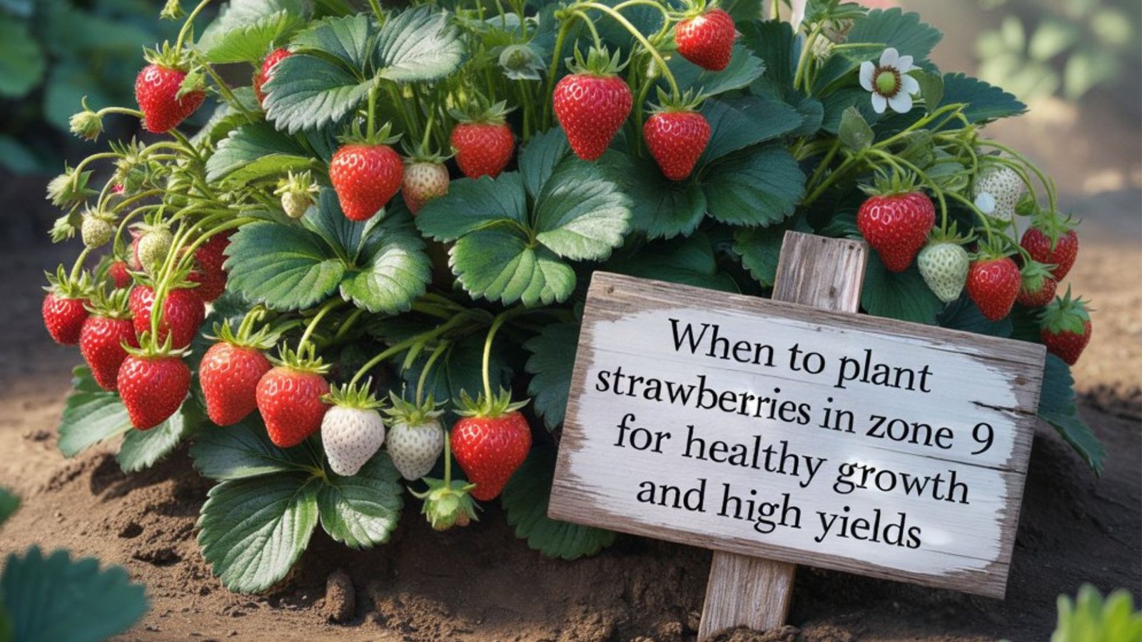 When to Plant Strawberries in Zone 9 for Healthy Growth and High Yields