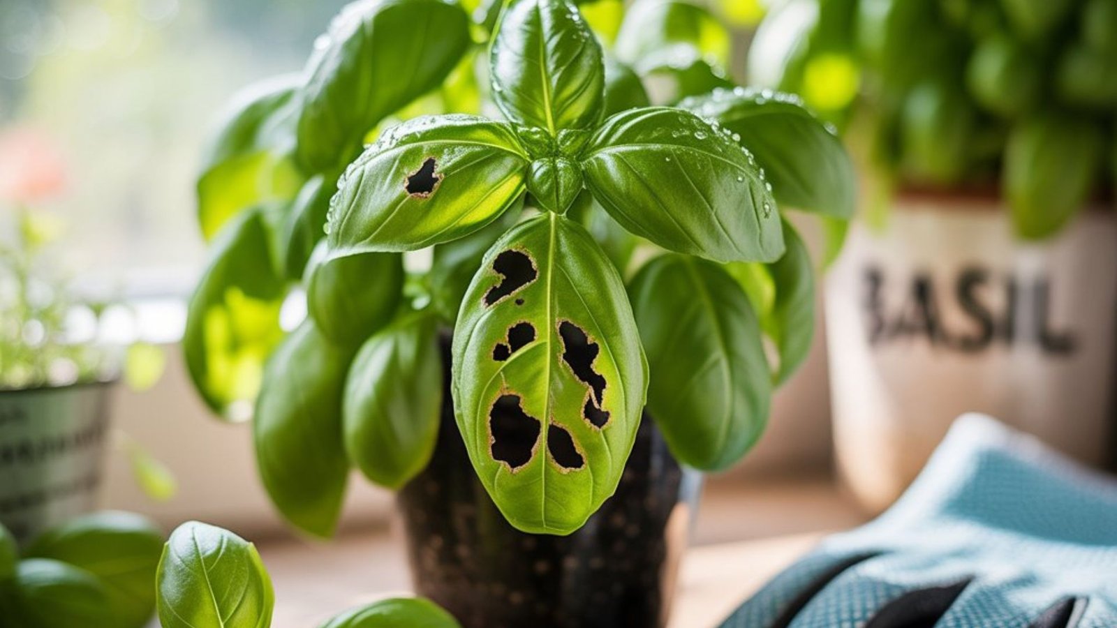 Basil holes in leaves : Causes and Solutions for Healthy Growth