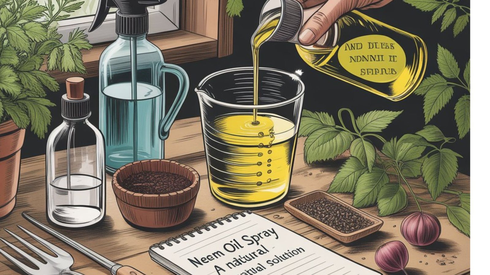 how to use neem oil on plants 