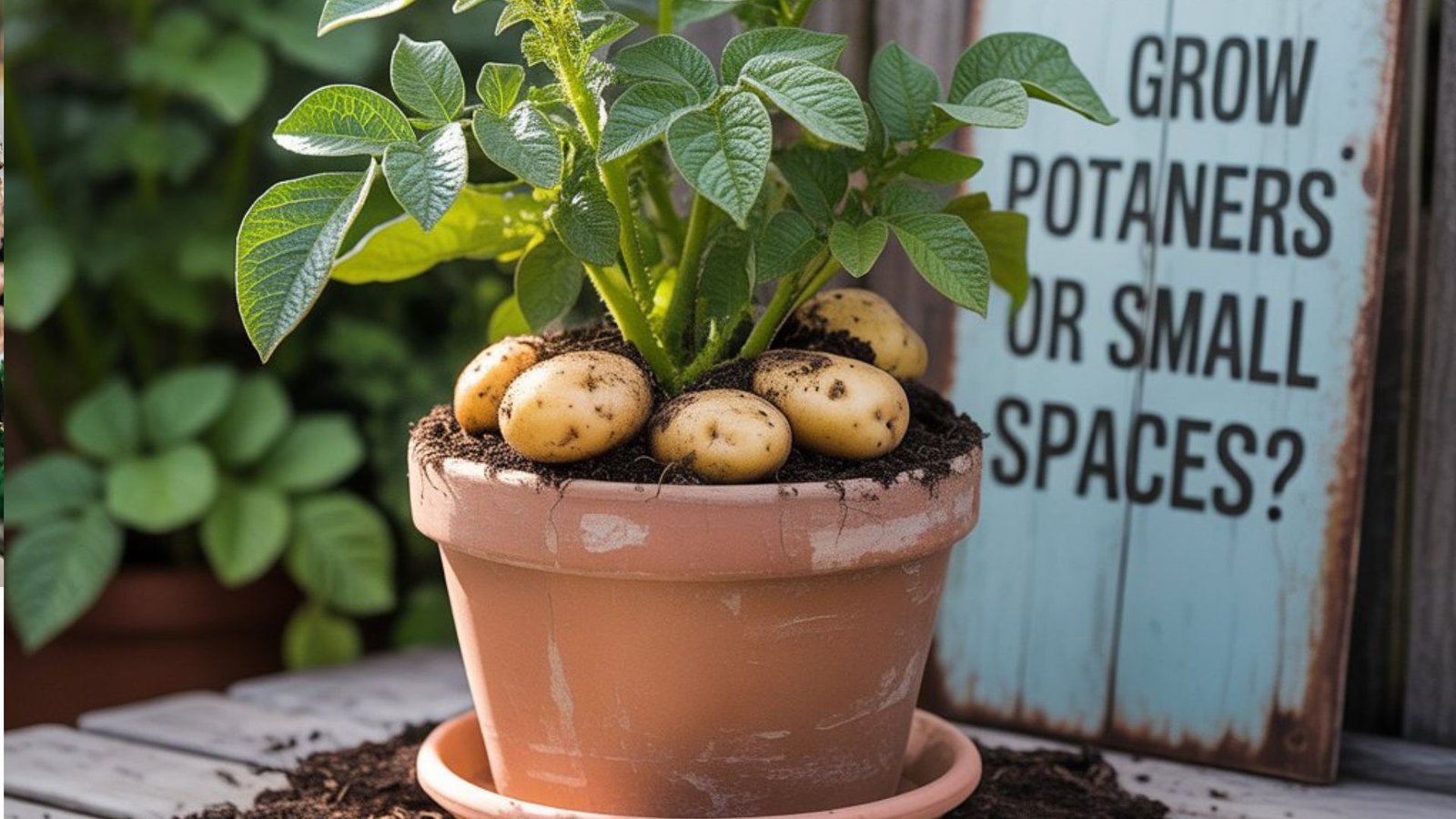 how to grow potatoes at home