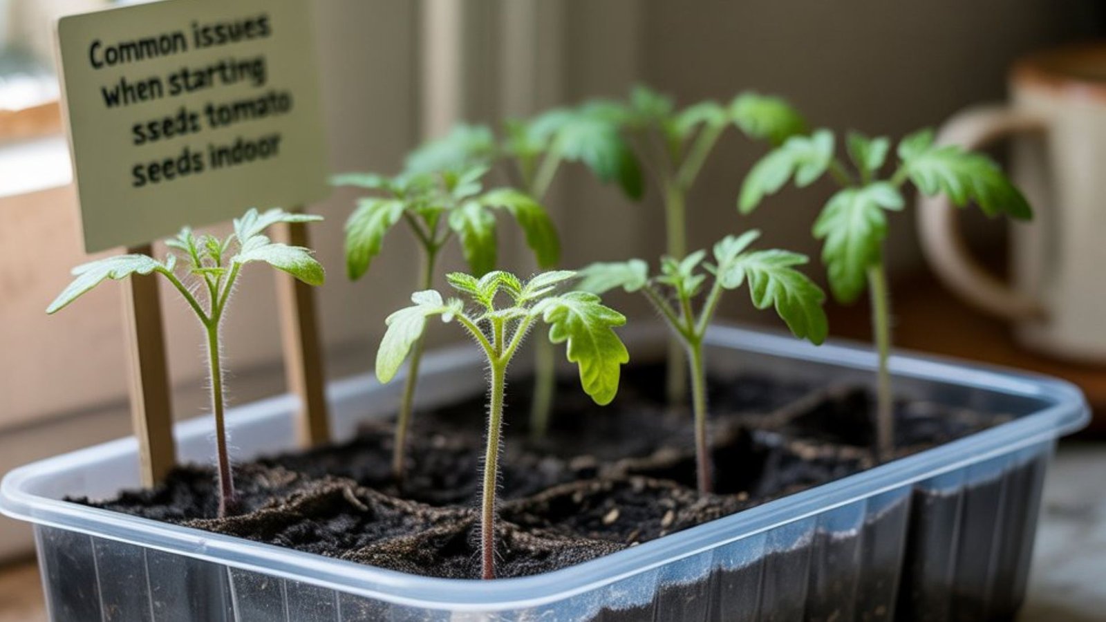 when to start tomato seeds indoor