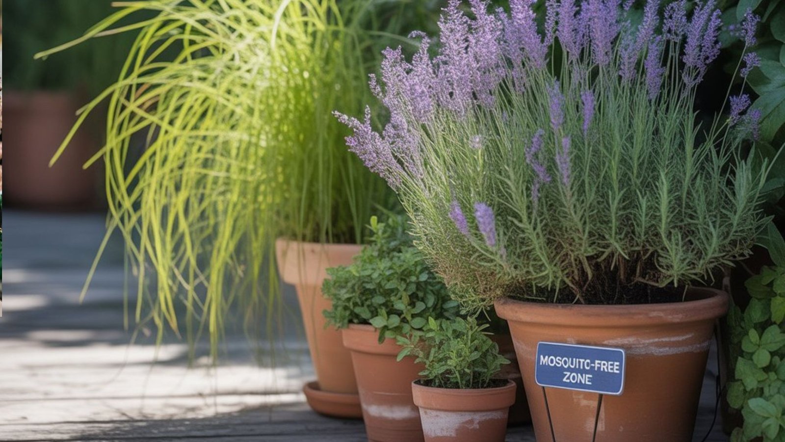 plants that repel mosquitoes
