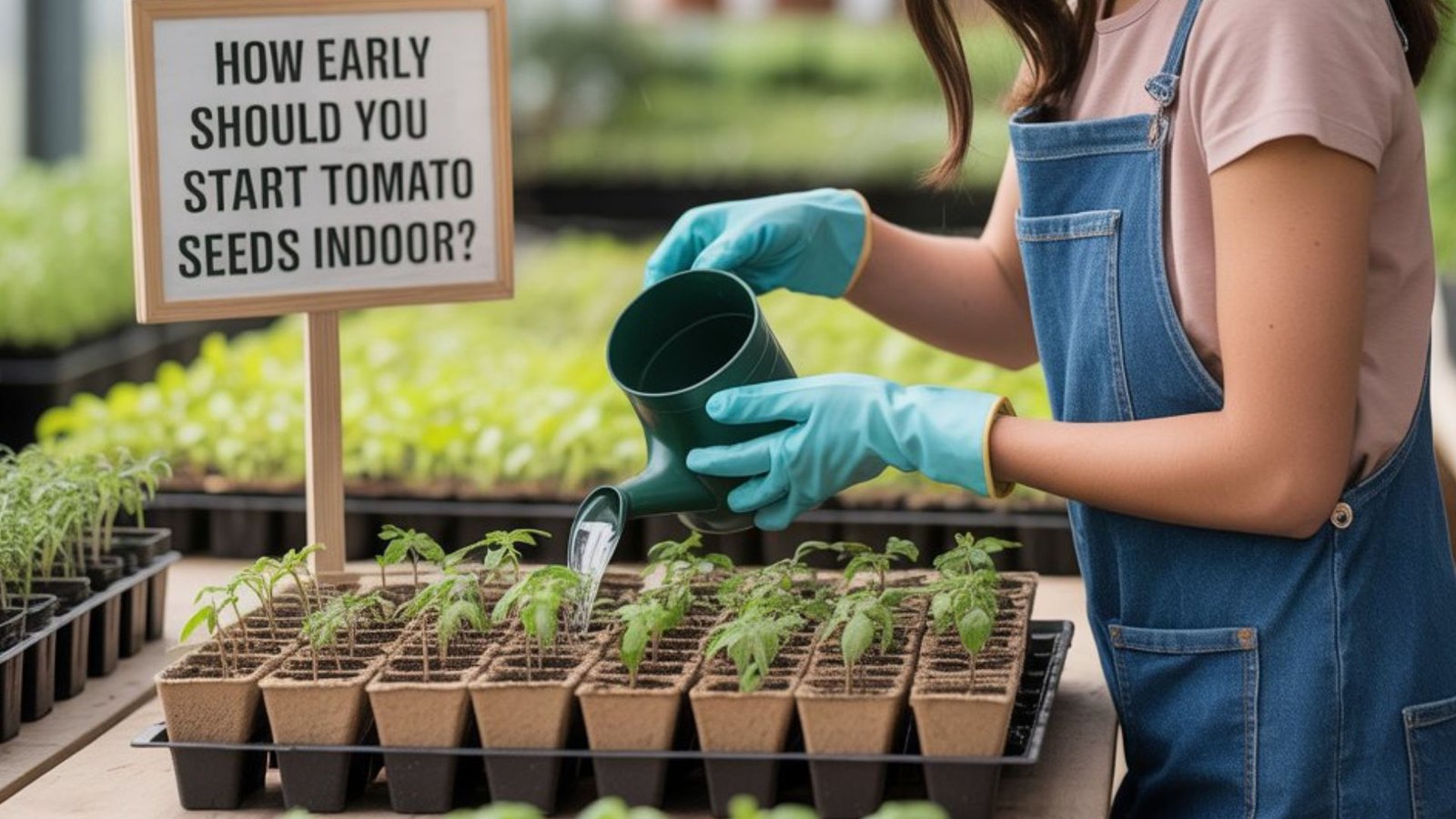 when to start tomato seeds indoor