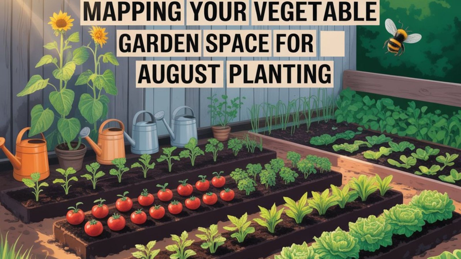 vegetables to plant in august