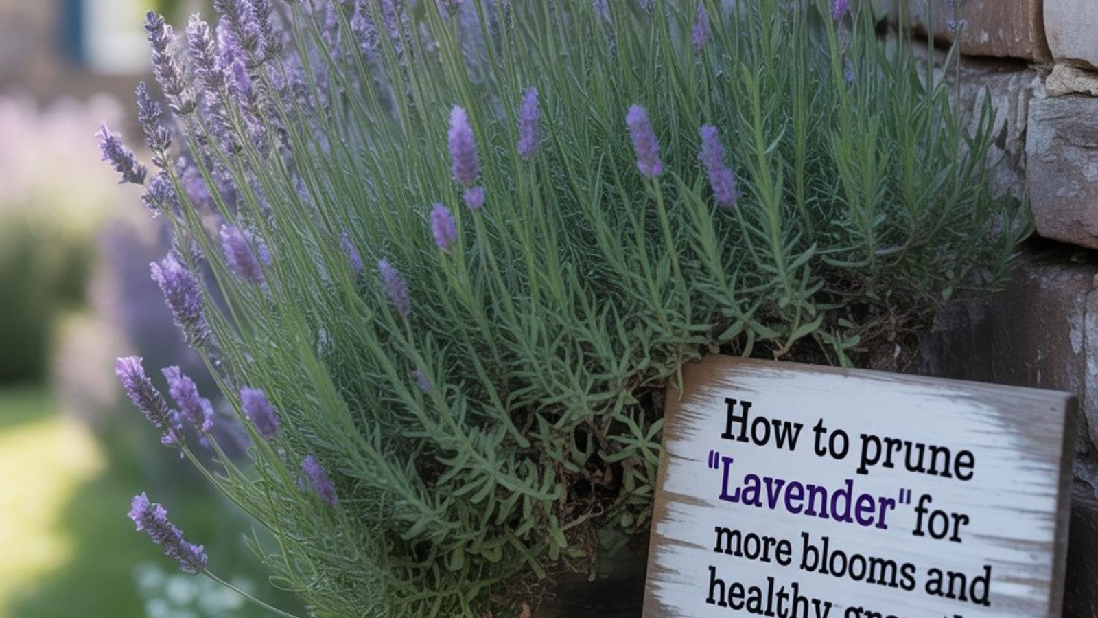 How to Prune Lavender for More Blooms and Healthy Growth
