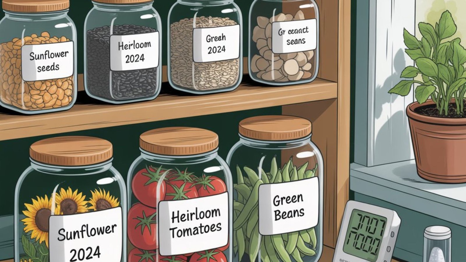 how to store seeds