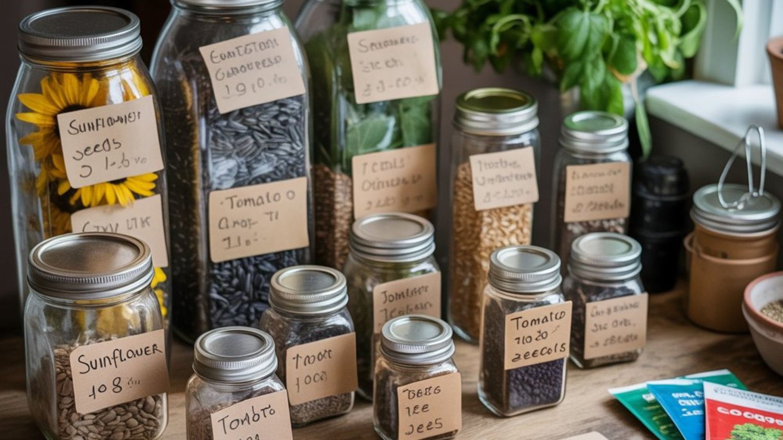 How to Store Seeds at Home and Keep Them Viable for Years