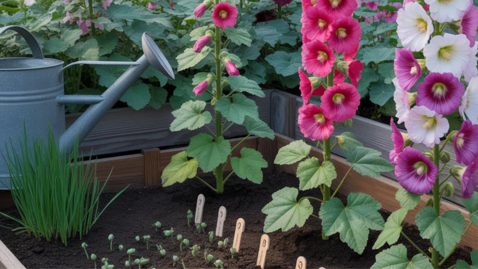 Common Problems & Solutions (Hollyhock Rust, Pests, Diseases) 