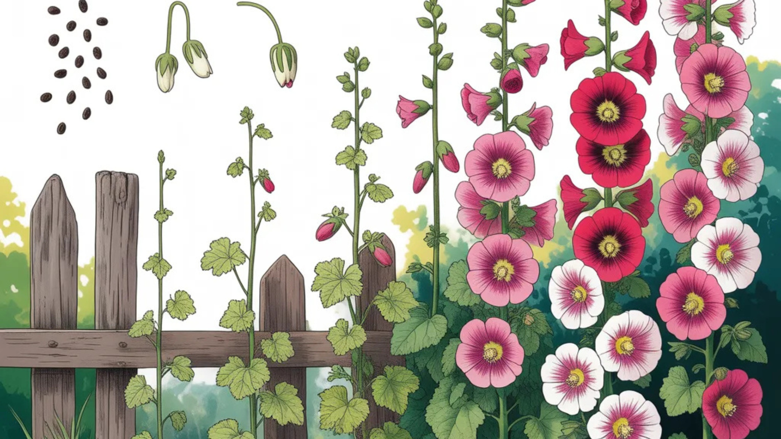 Growing Hollyhocks From Seed: Best Tips for Indoor and Outdoor Success