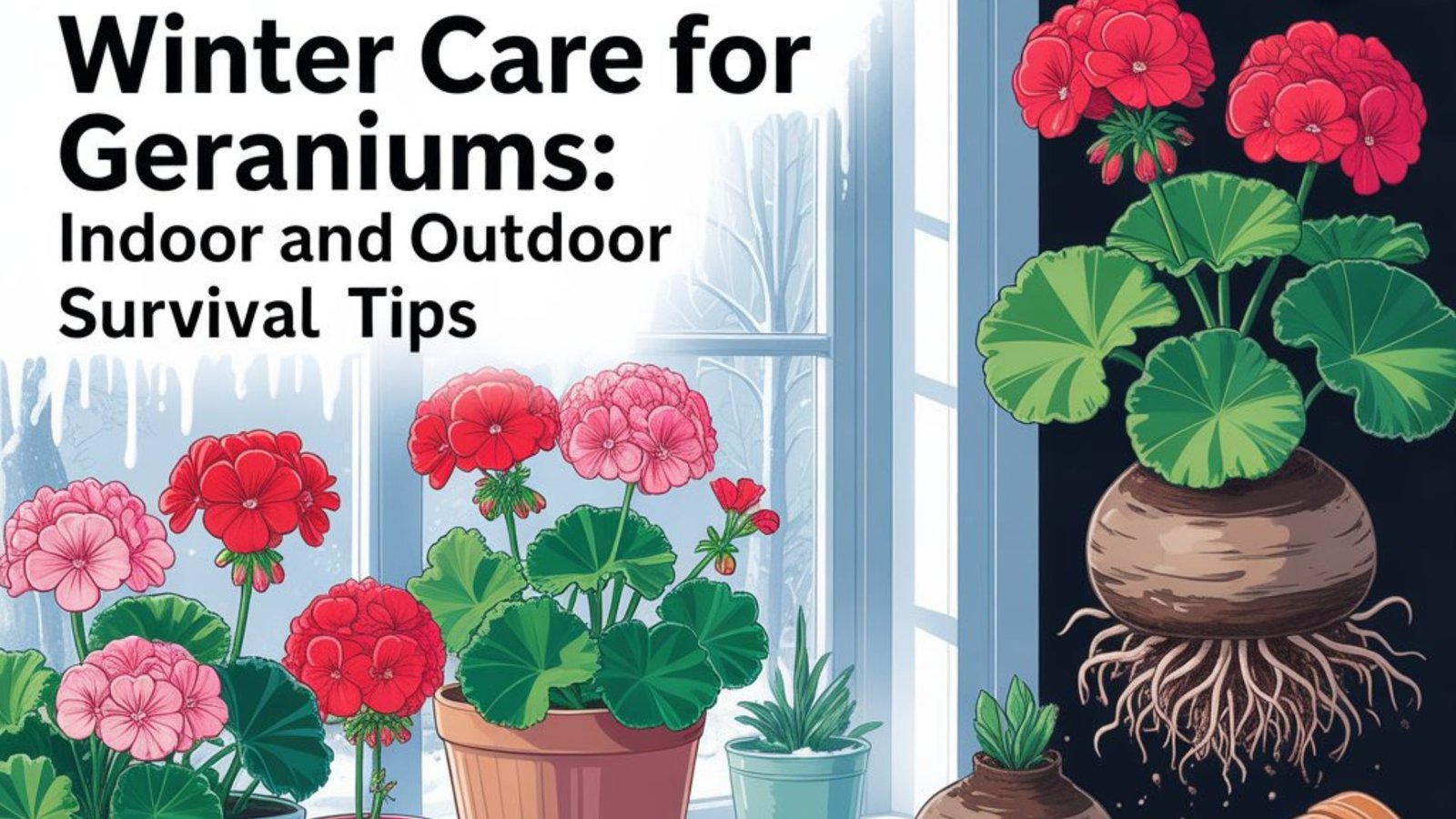Winter Care for Geraniums: Indoor and Outdoor Survival Tips