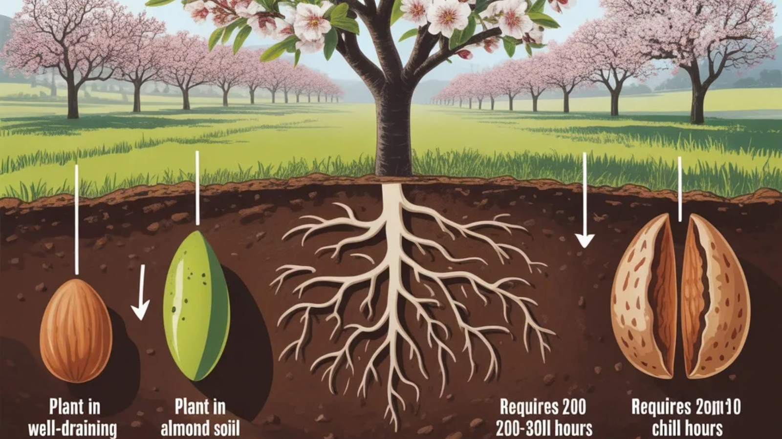  Best Climate and Soil Conditions for Almond Trees