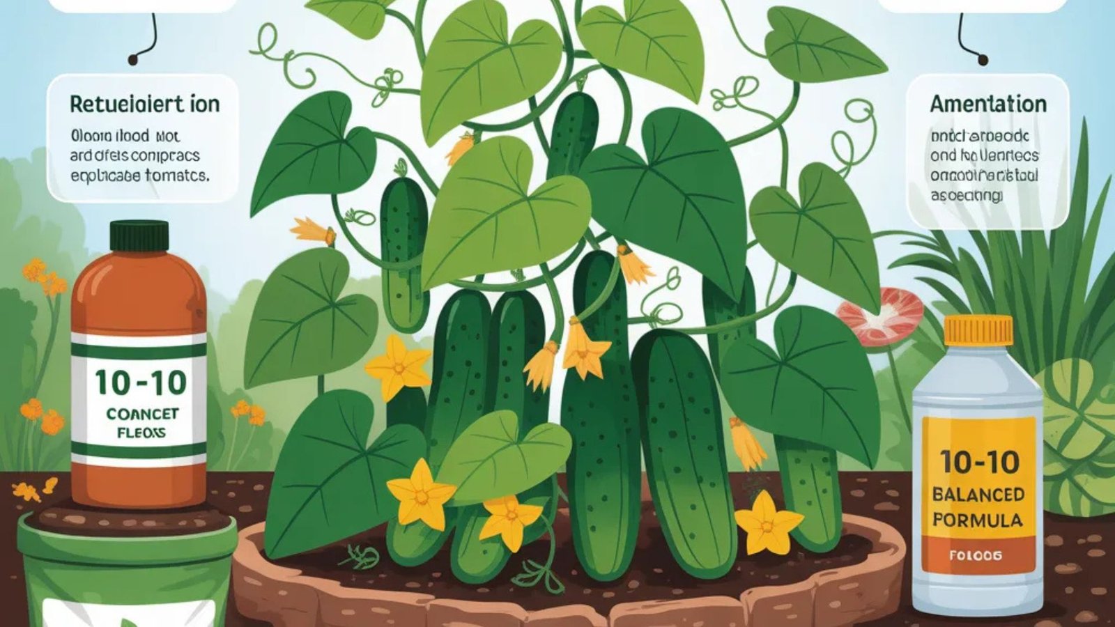 Best Fertilizer for Cucumbers: Grow Healthier Plants and Bigger Harvests