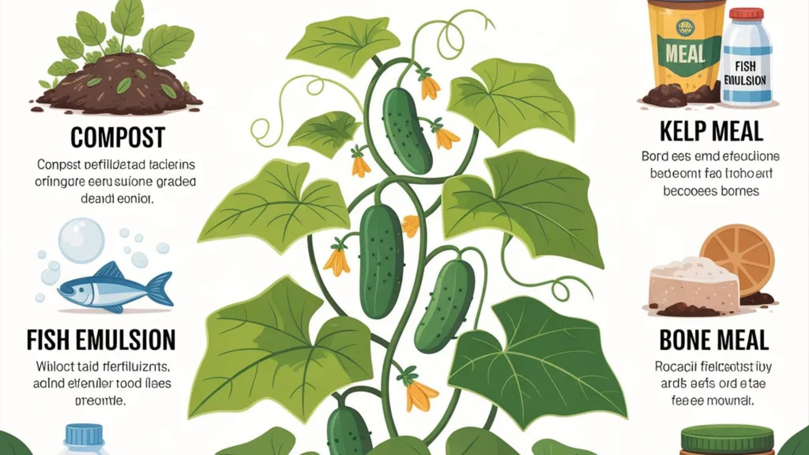 Best Organic Fertilizers for Cucumbers