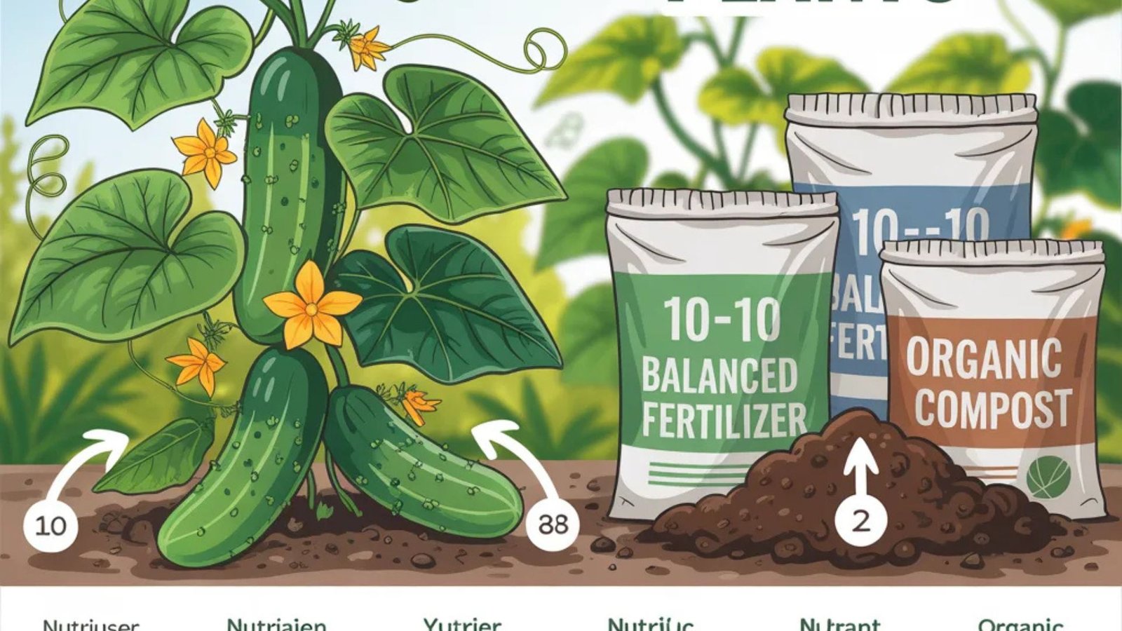 Essential Nutrients for Healthy Cucumber Growth
