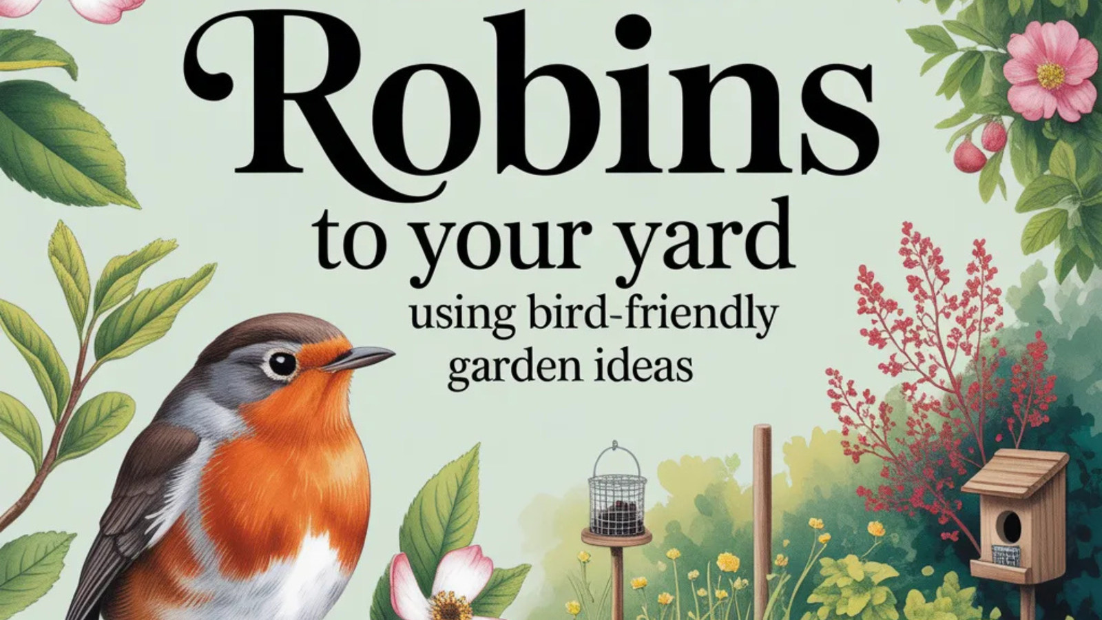 How to Attract Robins to Your Yard Using Bird-Friendly Garden Ideas