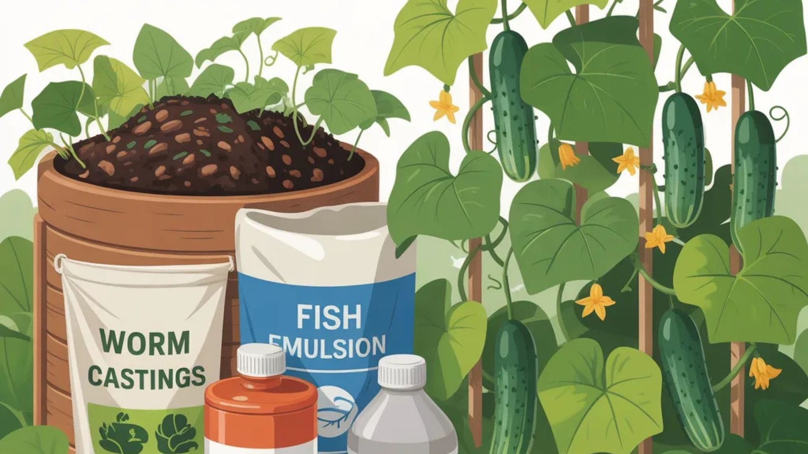 Best Fertilizer for Cucumbers: Grow Healthier Plants