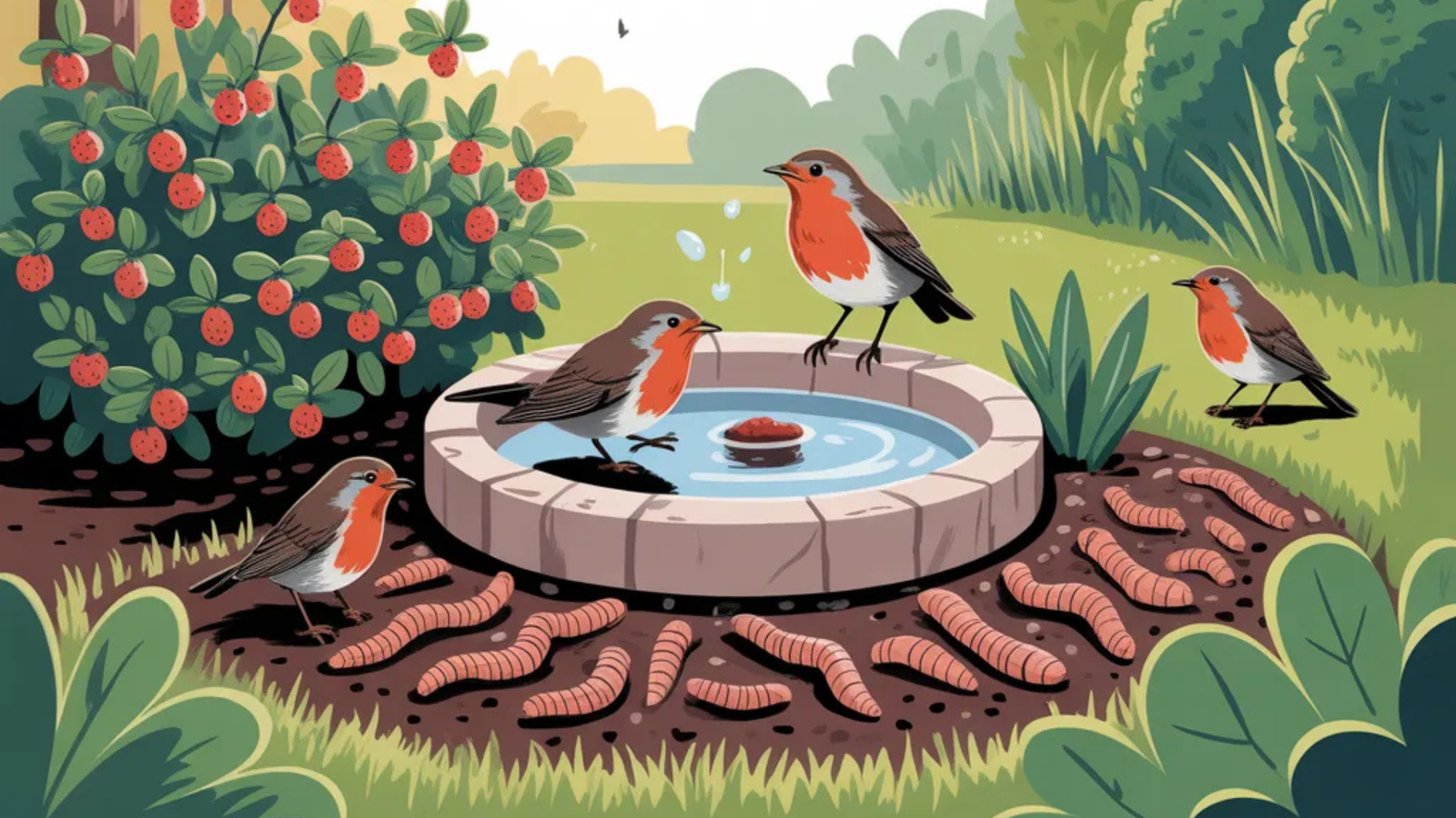 Understanding Robin Behavior and Habitat