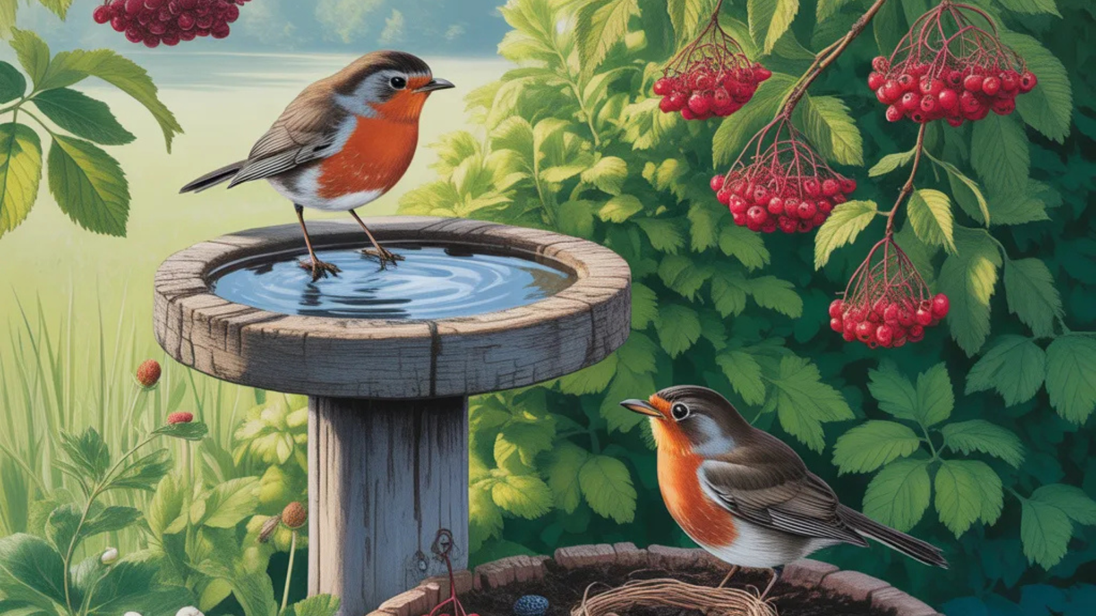 What Do Robins Eat? Creating the Perfect Feeding Station